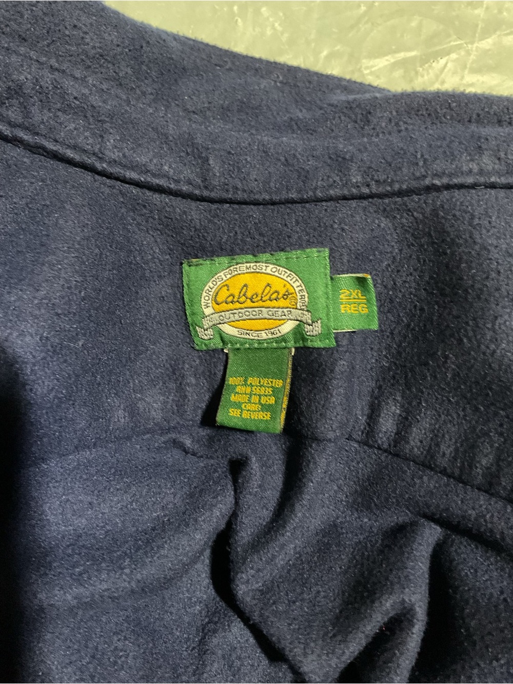 Navy Button-Up Shirt Jacket - Picture 4 of 7